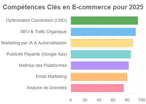 Compétences clé e-commerce en 2025